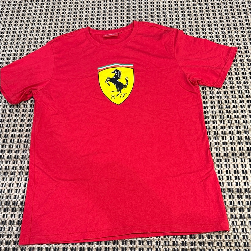 NWOT Ferrari Red T-Shirt